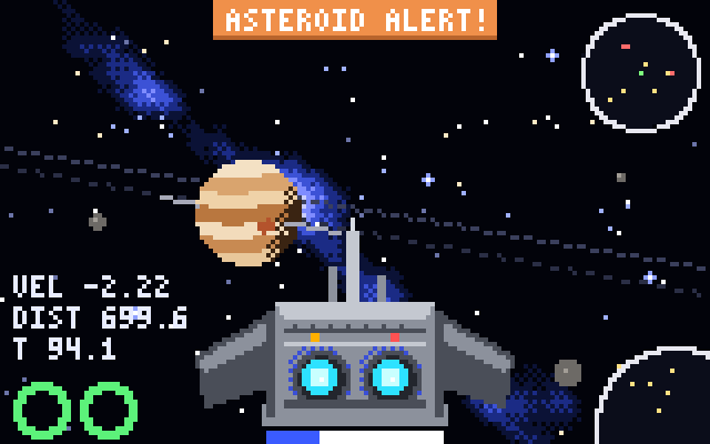 Solar Sprint — pixel art